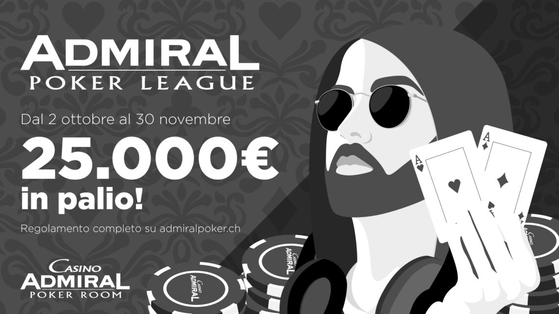 Admiral Poker League of €25,000 value - Admiral Poker